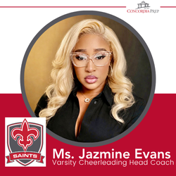 Coach Jazmine Evans, Varsity Cheerleading Head Coach