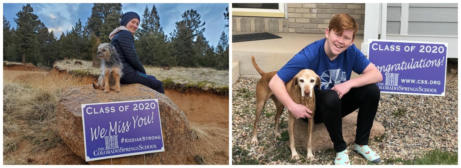 Yard signs for Class of 2020 Seniors