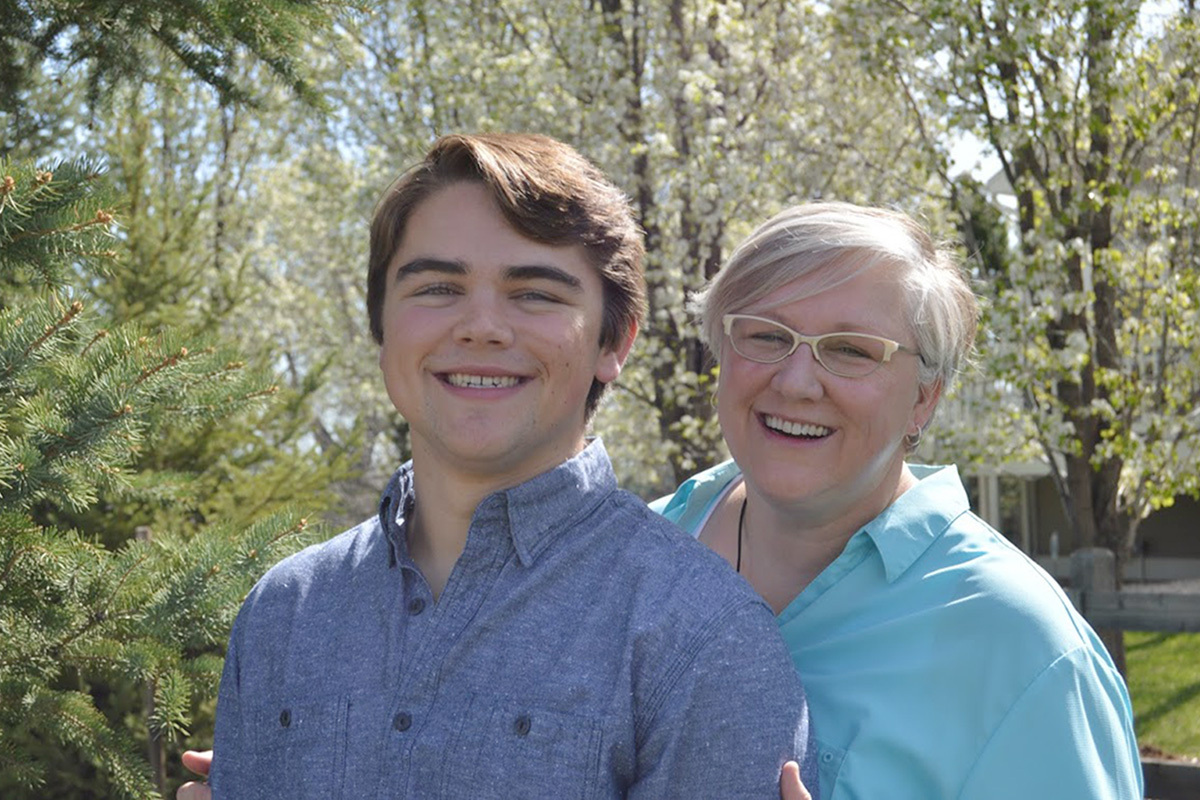 When Jan R. graduates on May 23, 2019, he and his mom, Lorraine Leist, will both