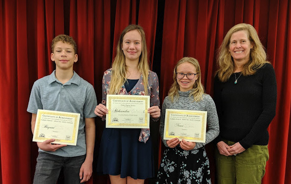 26th Annual Betty Field Memorial Youth Writing Contest