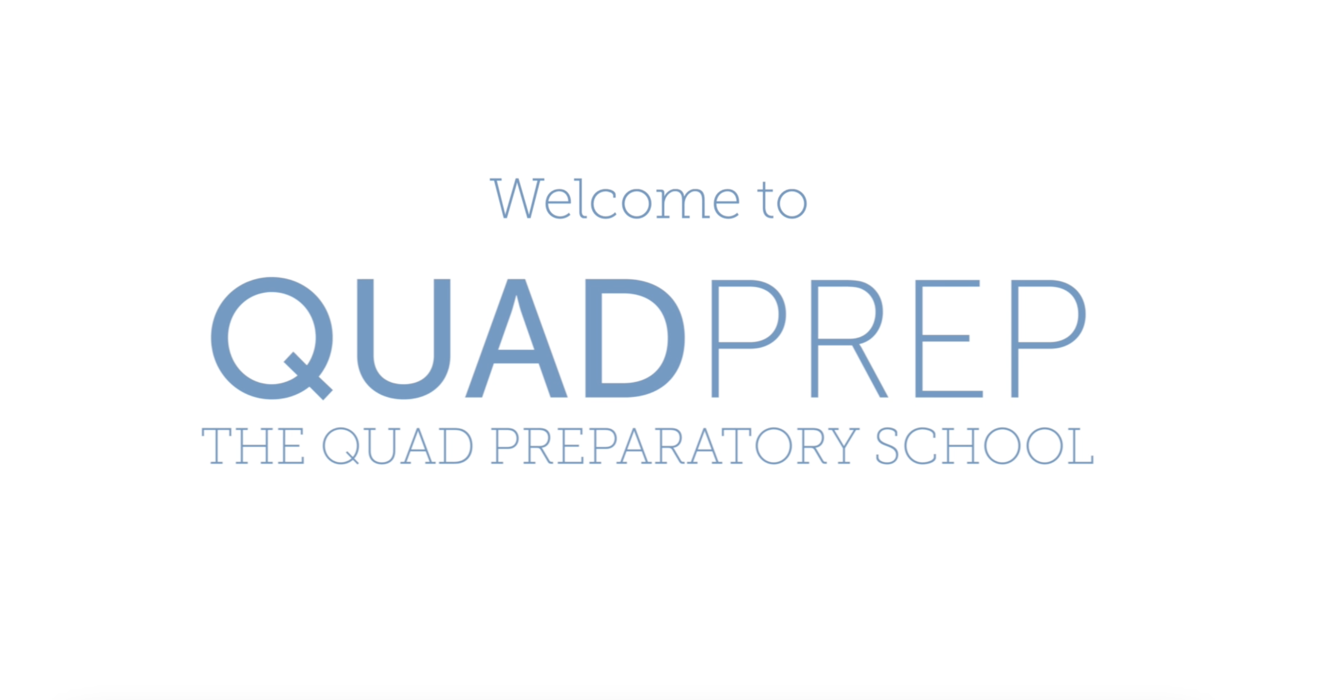 Quad Prep Admissions Video